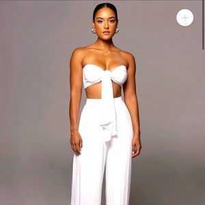 JLux Label Ivory Tory 2 Piece Set